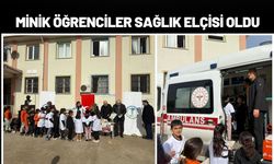 Batman’da Minik Öğrenciler Sağlık Elçisi Oldu