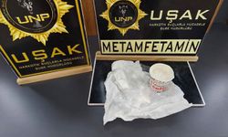 Uşak'ta uyuşturucu operasyonu: Bir şüpheli tutuklandı