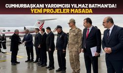 Cumhurbaşkanı Yardımcısı Yılmaz Batman’da! Yeni Projeler Masada