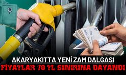 Akaryakıtta Yeni Zam Dalgası: Fiyatlar 70 TL Sınırına Dayandı
