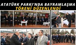 Atatürk Parkı’nda Bayramlaşma Töreni Düzenlendi