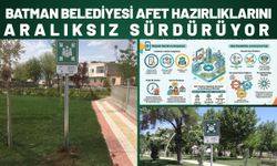 Batman Belediyesi Afet Hazırlıklarını Aralıksız Sürdürüyor