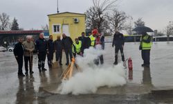 Batman Garı'nda tatbikat yapıldı