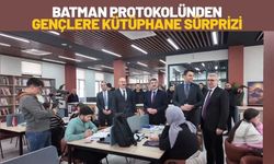 Batman Protokolünden Gençlere Kütüphane Sürprizi: "Güçlü Bir Gelecek, İyi Yetişmiş Bir Nesille Mümkündür!"