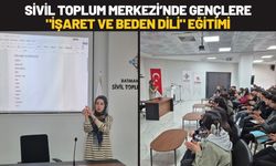 Batman Sivil Toplum Merkezi’nde Gençlere İşaret ve Beden Dili Eğitimi