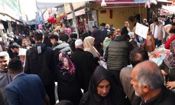 Batman'da çarşı ve pazarlarda bayram bereketi ve yoğunluğu yaşanıyor