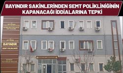 Bayındır Sakinlerinden Semt Polikliniğinin Kapanacağı İddialarına Tepki