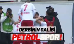 Derbinin galibi Petrolspor!