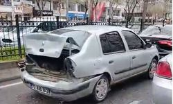 Diyarbakır Caddesi'nde Zincirleme Kaza: 7 Araç Birbirine Girdi