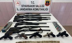 Diyarbakır'da silah kaçakçılarına operasyon