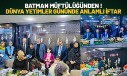 Batman Müftülüğünden Dünya Yetimler Gününde Anlamlı İftar!