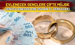 Evlenecek Gençlere Çifte Müjde: Devlet Destekli Faizsiz Evlilik Kredisi 250 Bin TL'ye Çıktı!