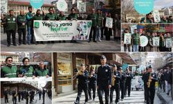 Gaziantep'te bağımlılığa karşı yürüyüş düzenlendi