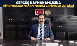 Gercüş Kaymakamlığına Güroymak Kaymakamı Mehmet Zahid Uzun Getirildi