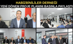 Habizbini Derneği Yeni Dönem Proje Planını Basınla Paylaştı