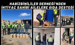 Habizbinililer Derneği’nden İhtiyaç Sahibi Ailelere Gıda Desteği