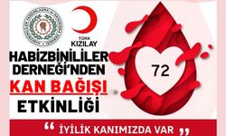 Habizbinililer Derneği’nden Kan Bağışı Etkinliği