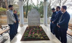 HÜDA PAR'dan Şehid Ali Şükrü Bey'in kabrine ziyaret