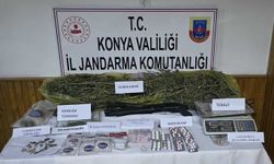 Konya'da uyuşturucu operasyonu: 41 şüpheli yakalandı