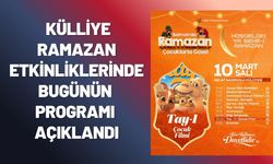 Necat Nasıroğlu Külliyesi Ramazan Etkinliklerinde Bugünün Programı Açıklandı