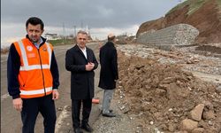 Silvan Sulama Kanalı’ndaki Hasar Giderildi, Yol Trafiğe Açıldı