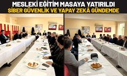 Batman’da Mesleki Eğitim Masaya Yatırıldı: Siber Güvenlik ve Yapay Zekâ Gündemde