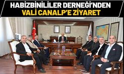 Habizbinililer Derneği’nden Vali Canalp’e Ziyaret