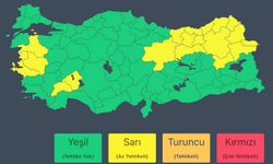 23 Nisan için kuvvetli yağış ve fırtına uyarısı