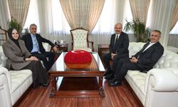 AK Parti Genel Başkan Yardımcısı Hasan Basri Yalçın’dan Vali Canalp’e Ziyaret
