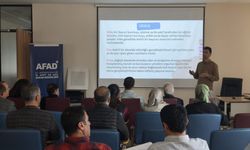 Batman AFAD Personeline Proje Eğitimi