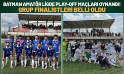 Batman Amatör Ligde Play-Off Maçları Oynandı! Grup Finalistleri Belli Oldu