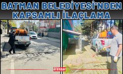 Batman Belediyesi'nden Kapsamlı İlaçlama