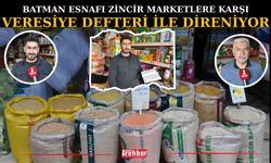 Batman Esnafı Zincir Marketlere Karşı "Veresiye Defteri" İle Direniyor