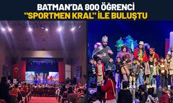 Batman’da 800 Öğrenci "Sportmen Kral" İle Buluştu