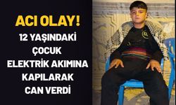 Batman’da Acı Olay! 12 Yaşındaki Çocuk Elektrik Akımına Kapılarak Can Verdi