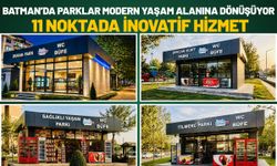 Batman’da Parklar Modern Yaşam Alanına Dönüşüyor: 11 Noktada İnovatif Hizmet