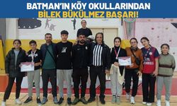 Batman’ın Köy Okullarından Bilek Bükülmez Başarı