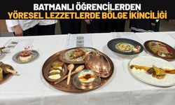 Batmanlı Öğrencilerden Yöresel Lezzetlerde Bölge İkinciliği