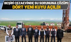 Beşiri Cezaevinde Su Sorununa Çözüm! Dört Yeni Kuyu Açıldı