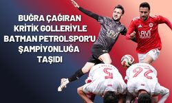 Buğra Çağıran Kritik Golleriyle Batman Petrolspor'u Şampiyonluğa Taşıdı