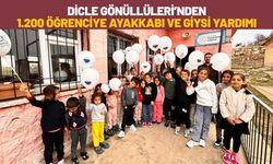 Dicle Gönüllüleri’nden 1.200 Öğrenciye Ayakkabı ve Giysi Yardımı