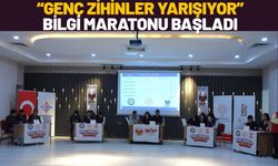 “Genç Zihinler Yarışıyor” Bilgi Maratonu Başladı