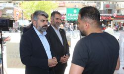 HÜDA PAR Mersin Milletvekili Dinç'ten Tarsus'ta esnafına ziyaret