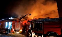 Kastamonu'da tekstil fabrikasında yangın