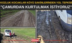 Kozluk Kocaklar köyü sakinlerinden yol tepkisi: "Çamurdan kurtulmak istiyoruz"