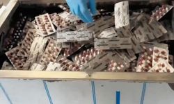 Metal saclara gizlenmiş binlerce uyuşturucu hap ele geçirildi: 2 tutuklama