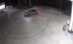 Petrol tesisinde drift yapan sürücüye 32 bin TL ceza