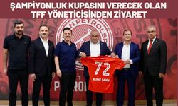 Şampiyonluk Kupasını Verecek Olan TFF Yöneticisinden Ziyaret