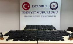 Sarıyer'de silah operasyonu: 113 tabanca ele geçirildi