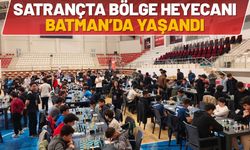 Satrançta Bölge Heyecanı Batman’da Yaşandı